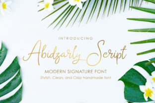 Abidzarly Font: Adding Bold Flavor to Brand Identity