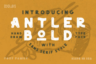 Antler Bold Font: Nostalgic Sans Serif for Web Design