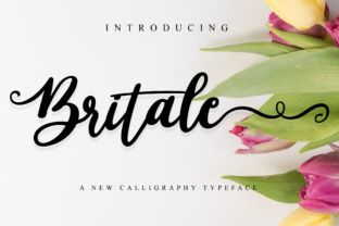Britale Script Font for Editorial Design and Branding