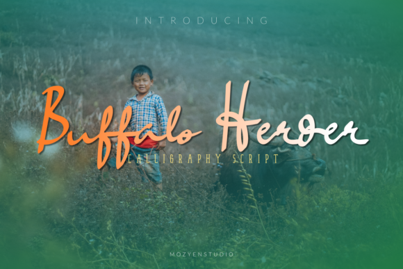 Buffalo Herder: A Unique Script Handwritten Font