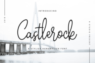 Castlerock Font: Sleek Script Typography for Web Design