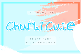 Churli Cute Font: Modern Decorative Type for Editorial Design