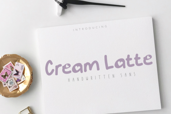 Cream Latte Font: Playful Script for Kids Projects