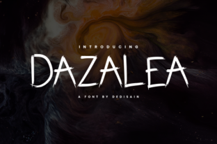 Dazalea Font: A Memorable Brush Typeface for Small Business Branding