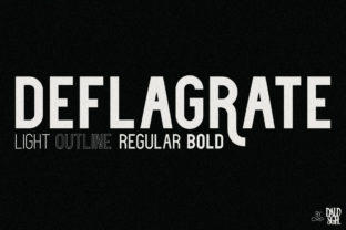 Deflagrate Font Review: Modern Sans Serif for Editorial Design