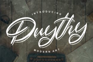 Duythy Font: Elevating Small Business Branding