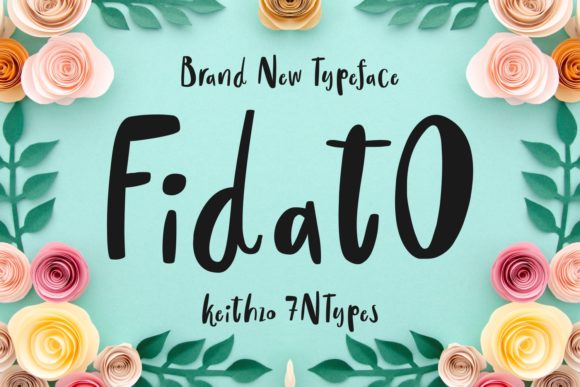 Fidato Font: Bold Script Typography for Digital Branding