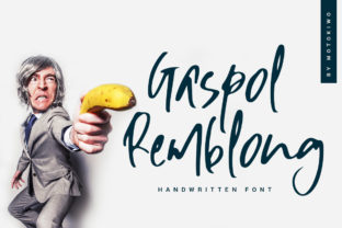 Gaspol Remblong Font for Engaging Web Design