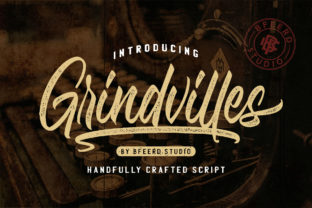 Grindvilles Duo Font for Editorial Design