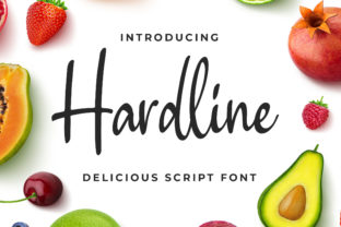 Hardline Font Review for Editorial Design