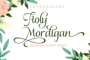 Holy Mordigan Font Review: Luxury Script for Makers