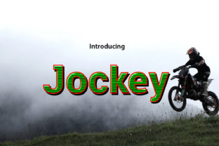 Jockey Font: Modern Sans Serif for Makers