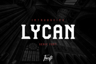 Lycan Font: Strong Serif Typography for Small Business Branding