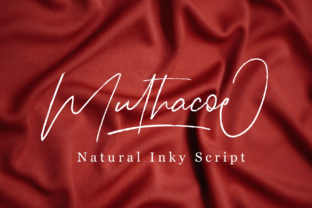 Muthacoe Font Review: Bold Script for Makers