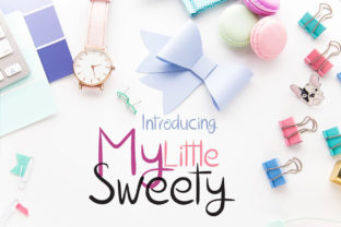 My Little Sweety Font for Sweet Campaign Designs