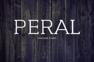 Peral Font Review: A Strong Serif for Handmade Products