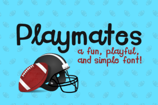 Playmates Font: Friendly Sans Serif for Kids Marketing