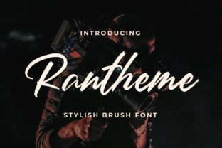 Rantheme Font: Casual Brush Script for Modern Web Design