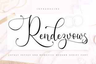 Rendezvouws Font: Elegant Swashes for Editorial Design