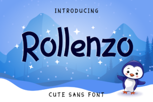 Rollenzo: A Quirky Sans Serif for Creative Projects