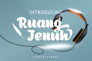 Ruang Jenuh Font: Fresh Handwritten Style for Makers