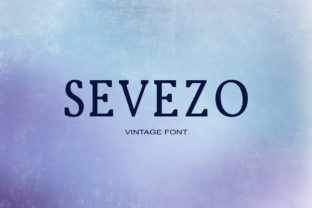Sevezo Serif Font for Editorial Design and Publishing
