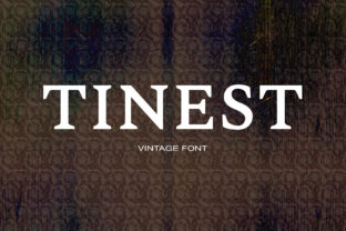 Tinest Font: A Modern Serif for Sweet Brand Identity